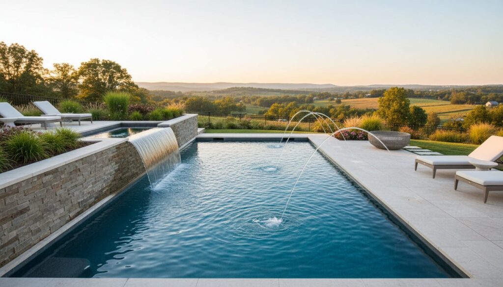 Pool Water Features in Nashville & Mt. Juliet: 2026 Guide to Backyard Luxury