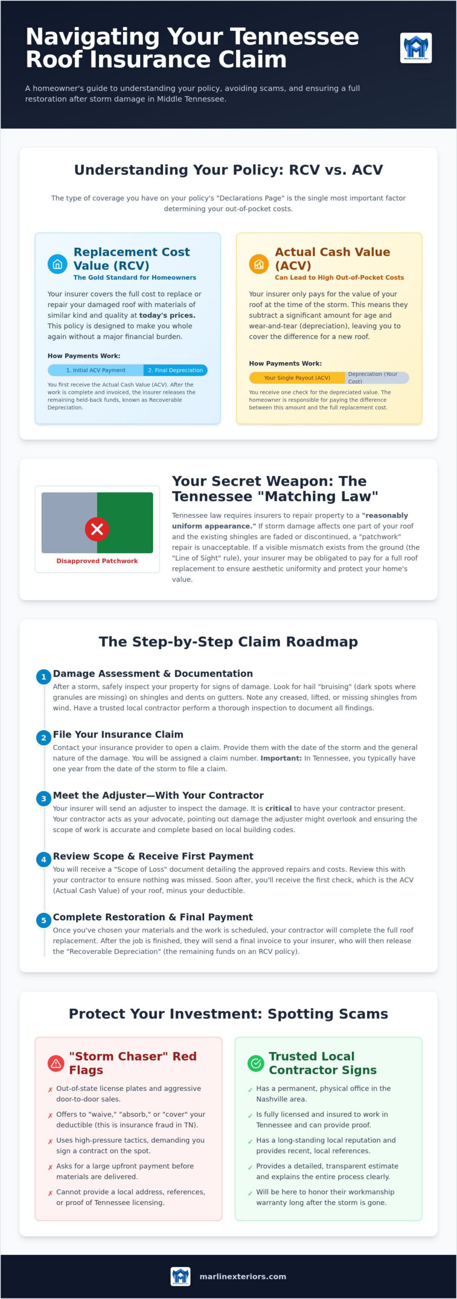 Roof Insurance Claim Tennessee: The 2026 Homeowner’s Guide to Success